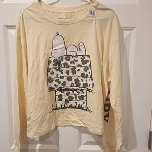 Love Tribe Snoopy Long Sleeve. NWT 2XL